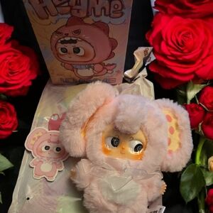 Adorable Pink Heyme Plushy Keychain